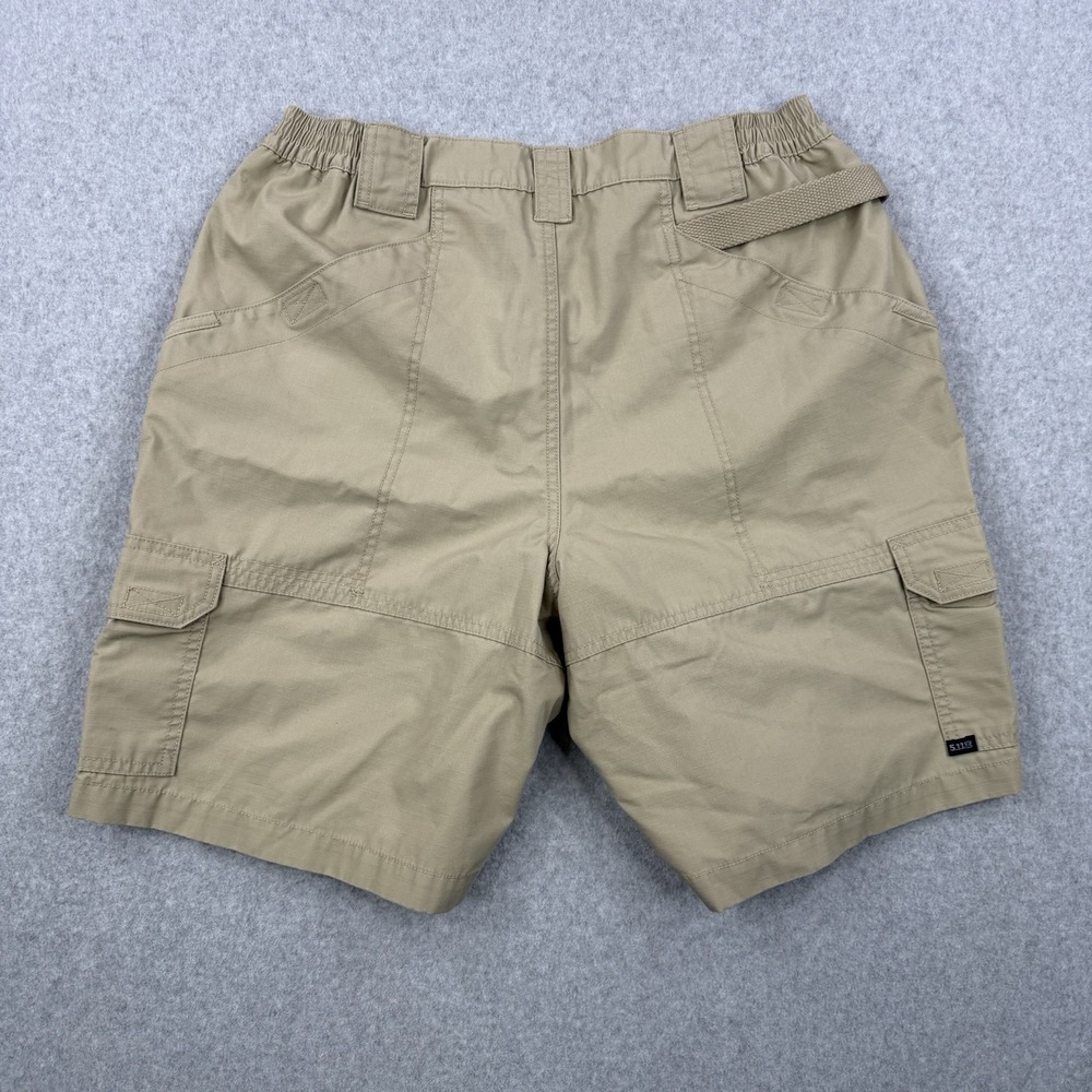 5.11 Tactical Shorts‎ Mens 36 Beige Taclite Cargo Utility Ripstop Pockets Work - Picture 5 of 13